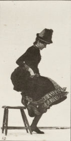 Plate 156 Jumping, running straight high jump — figure reference